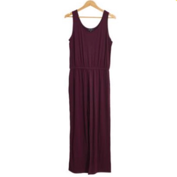 Maroon Jumpsuit